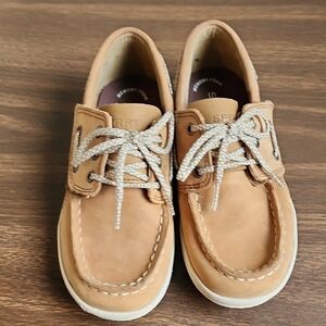 Sperry Light Brown Boat Shoes